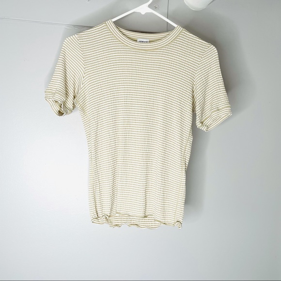 ARMANI COLLEZIONI STRIPED SHIRT SIZE 8 - Picture 5 of 5